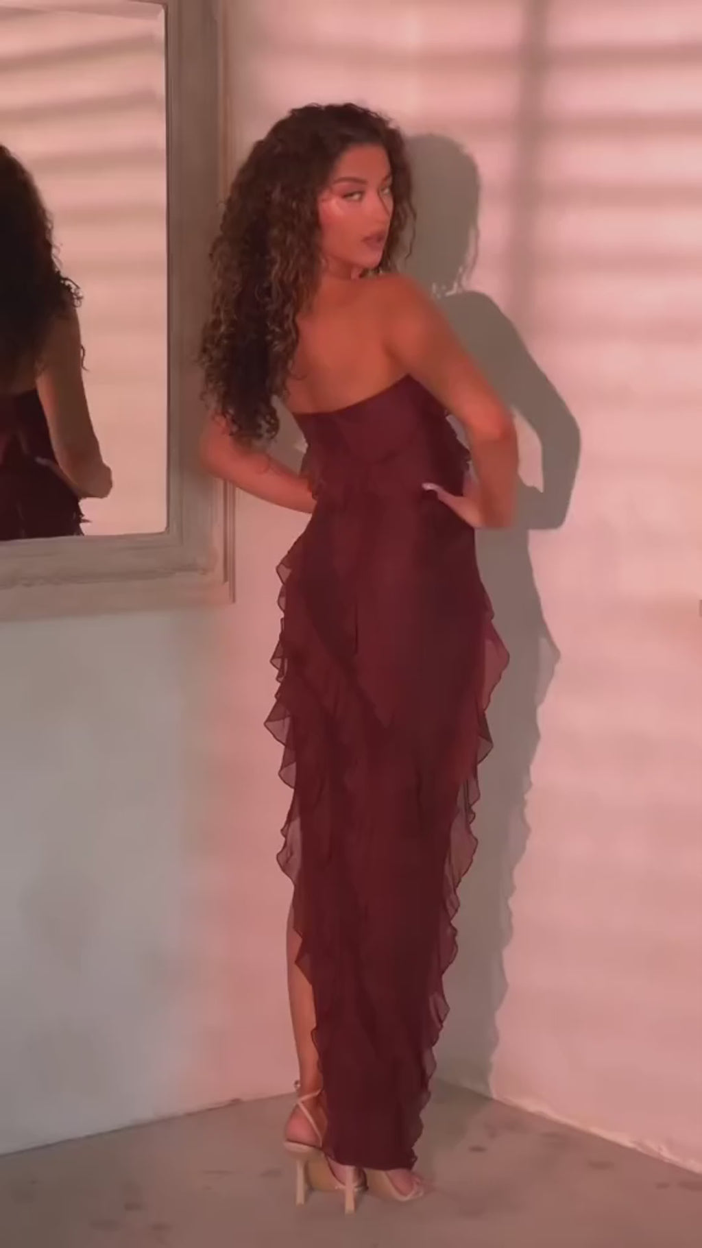 Summer Trend Skinny Women’s Fashion Tube Top Backless Split Tassel Dress | Birthday Party Clubwear